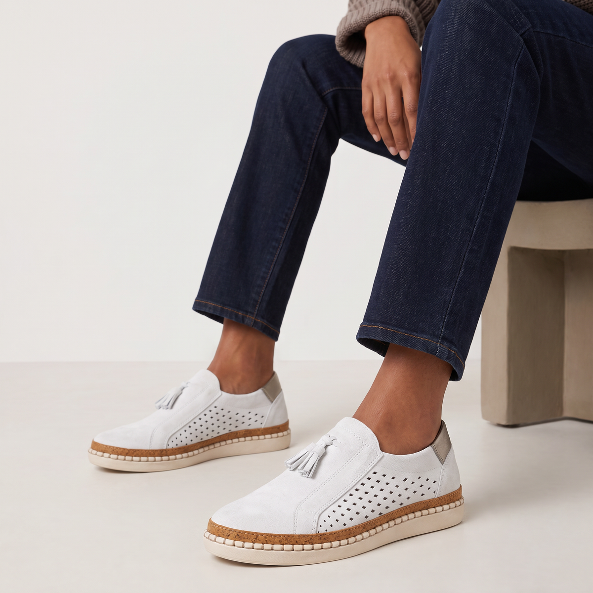 Orthopedic Wide-Fit Slip-On Loafers