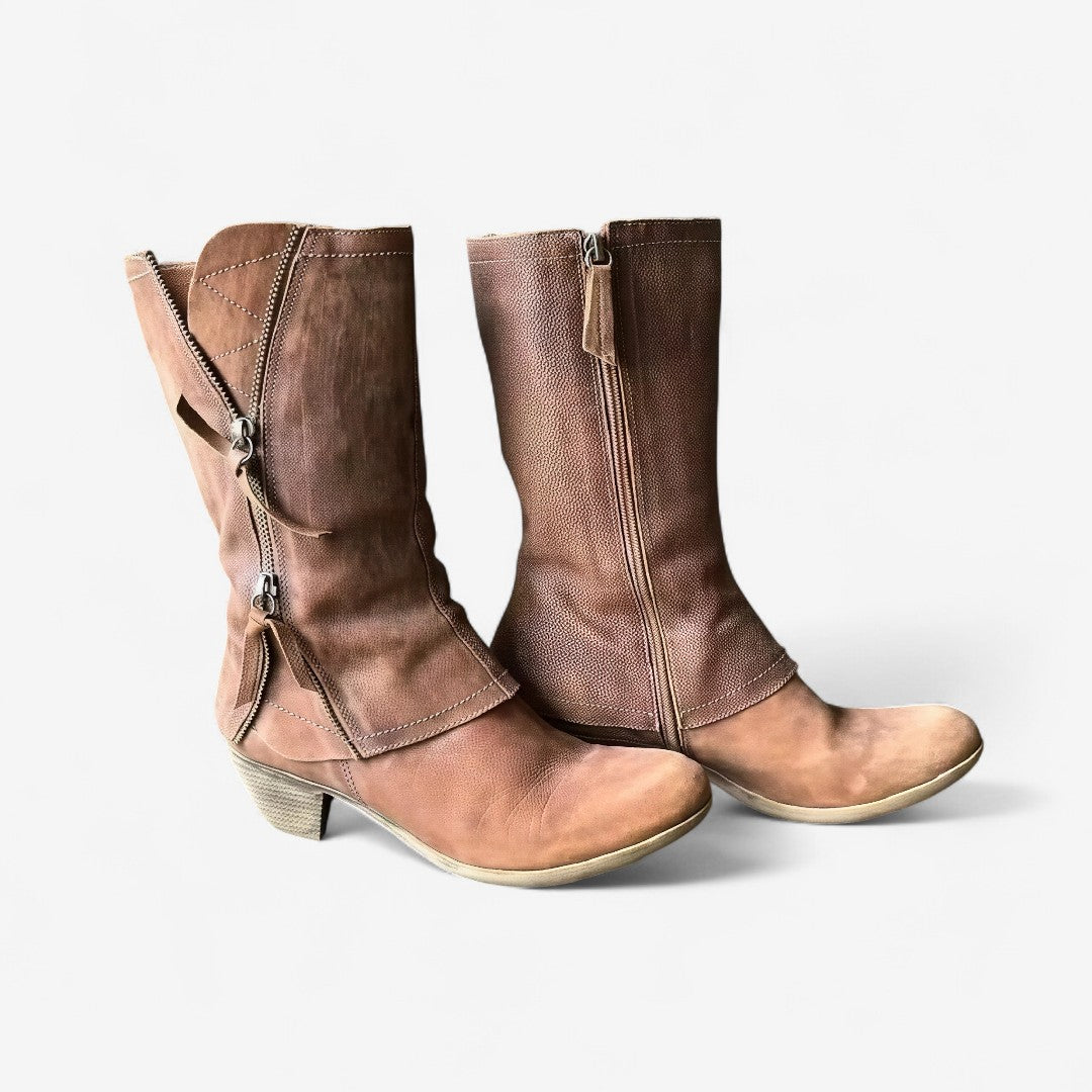 Amparo Leather Fall Boots
