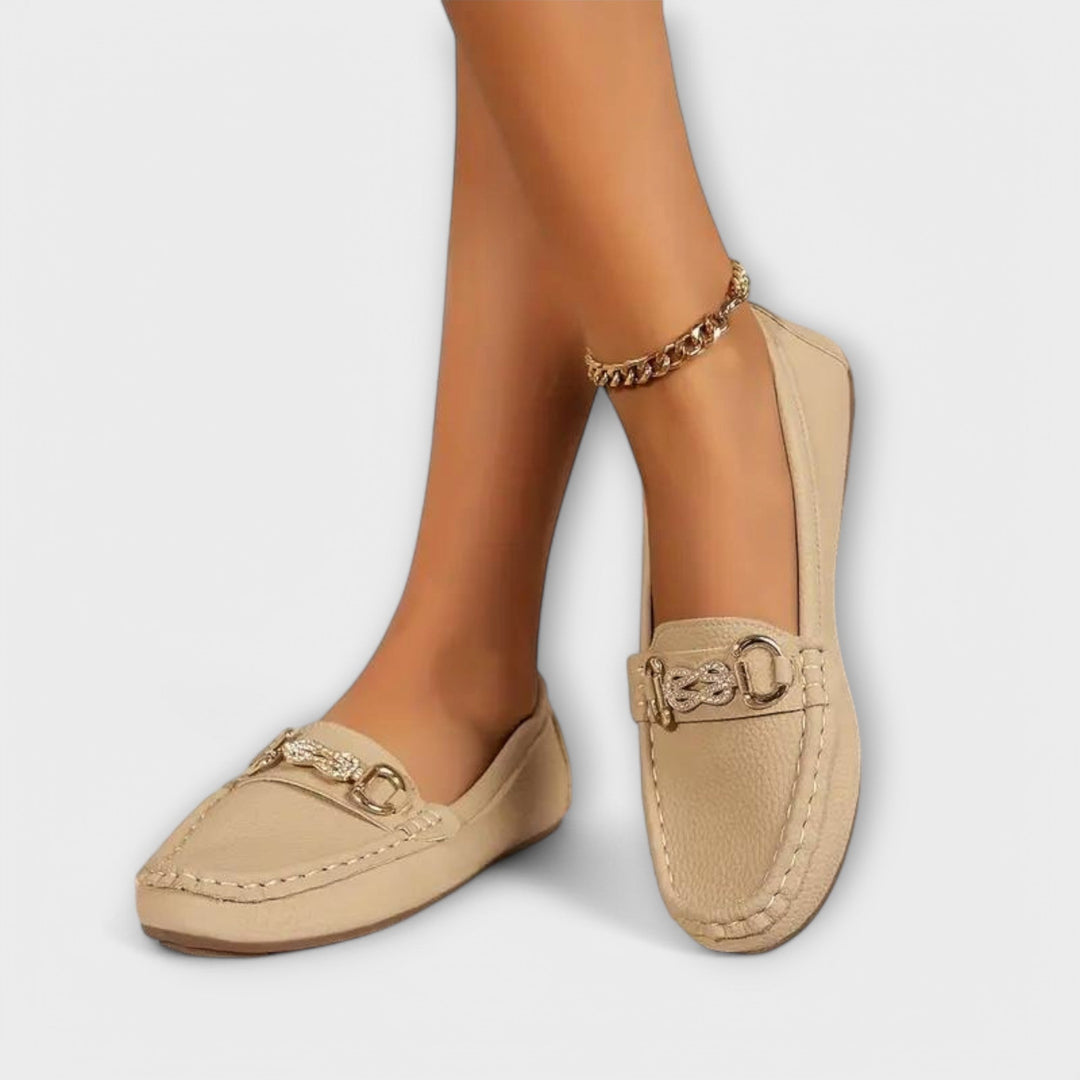 Aurora Chic Elegant Leather Loafers