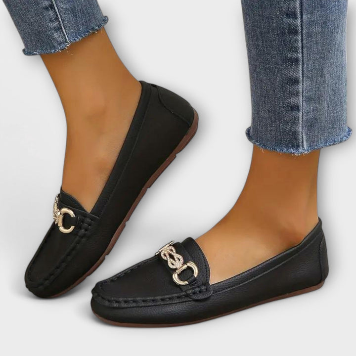 Aurora Chic Elegant Leather Loafers