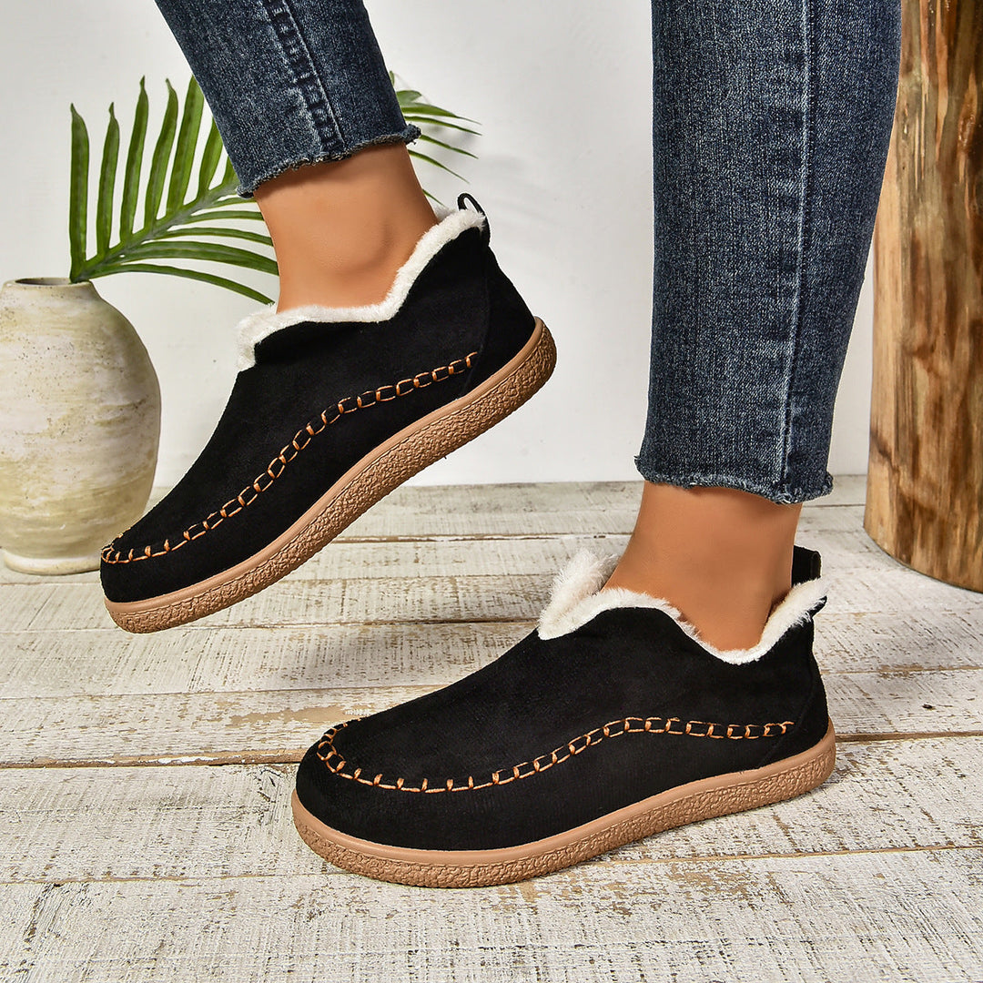 Ellis Cozy Lined Slip-On Ankle Boots