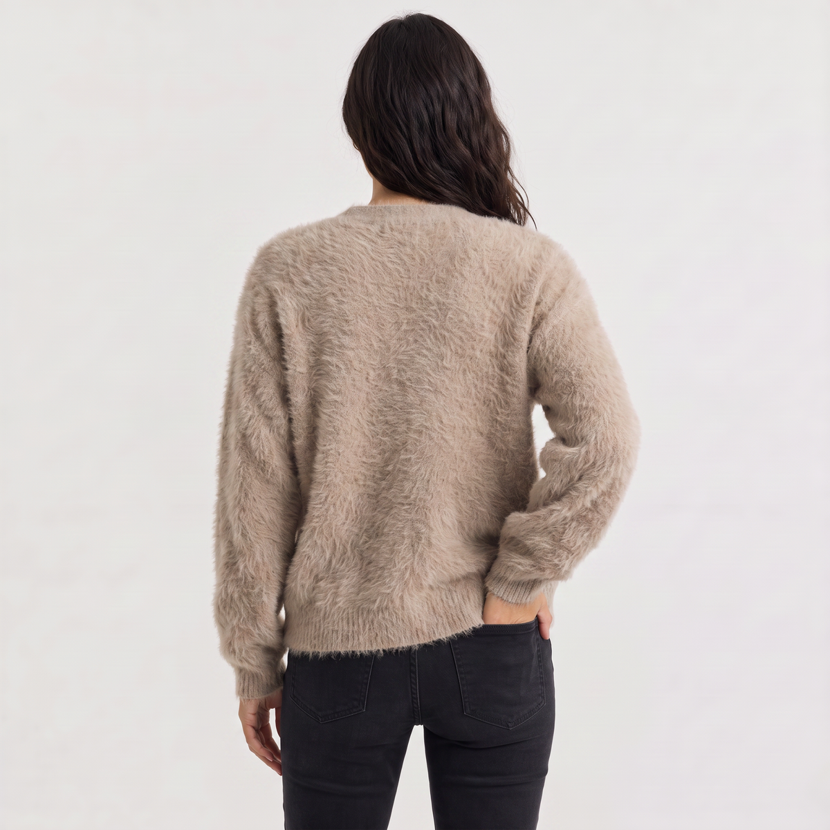 Everyday Button-Front Knit Cardigan