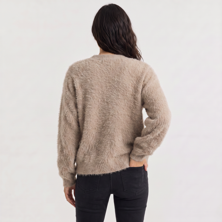 Everyday Button-Front Knit Cardigan
