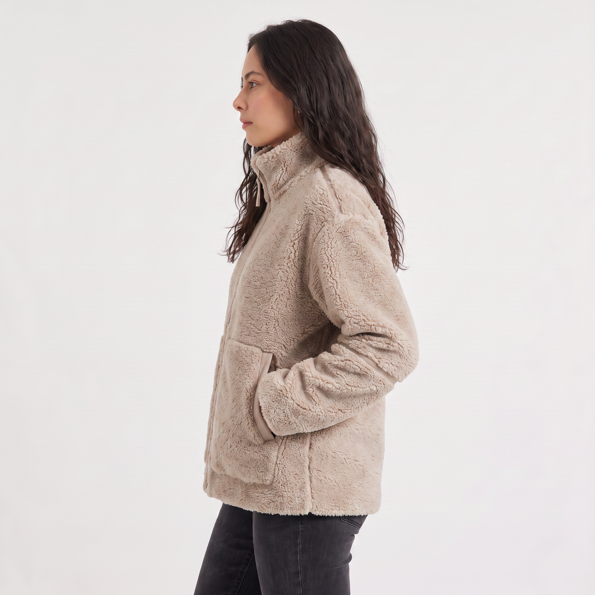 Teddy Zip-Up Jacket