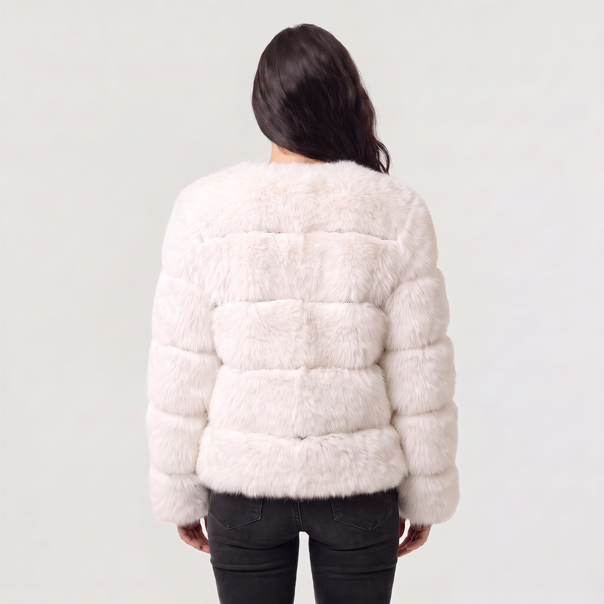 Fluffy Faux Fur Jacket