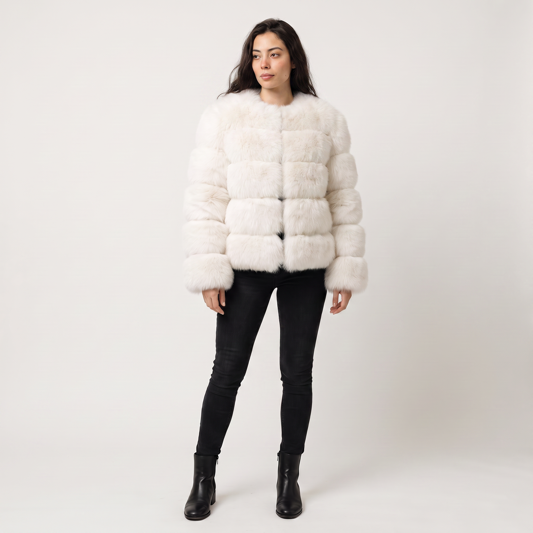 Fluffy Faux Fur Jacket