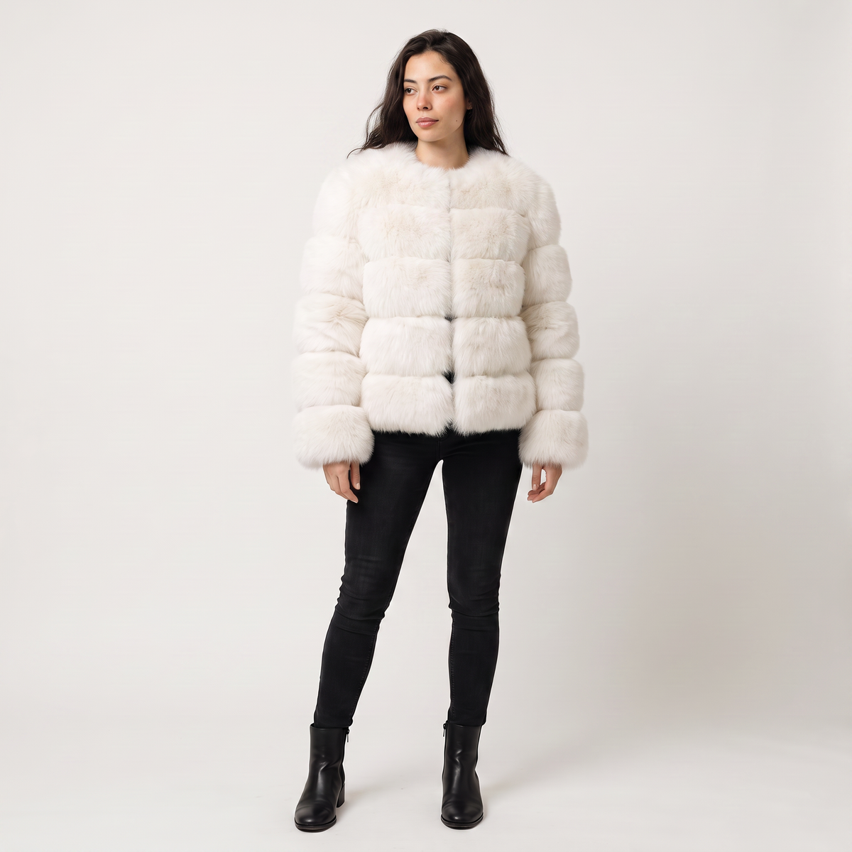Fluffy Faux Fur Jacket