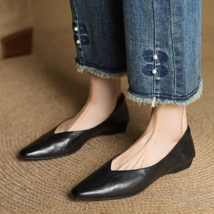 Valmir Genuine Leather Mules