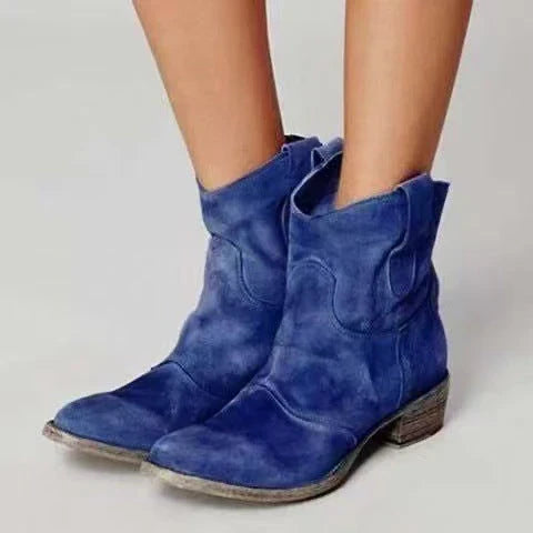 Kaitlyn | Slouch Detail Ankle Boots