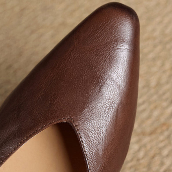 Valmir Genuine Leather Mules
