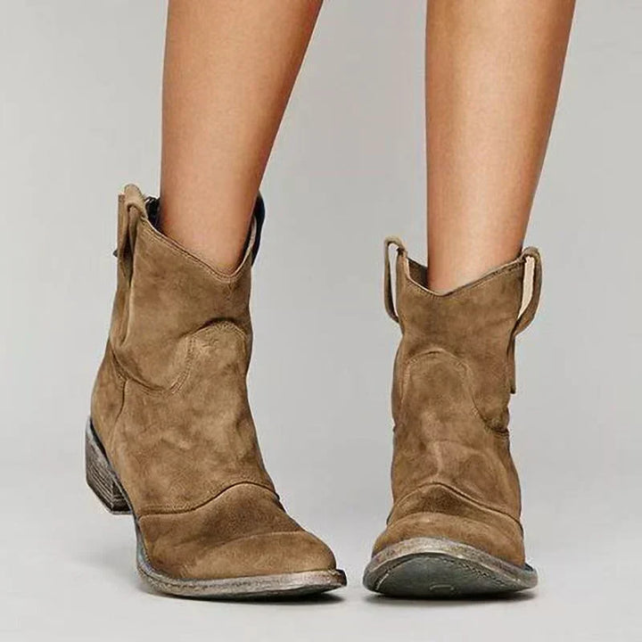 Kaitlyn | Slouch Detail Ankle Boots