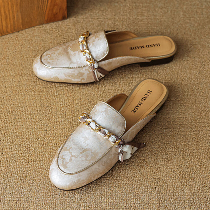 Lumor Genuine Leather Mules