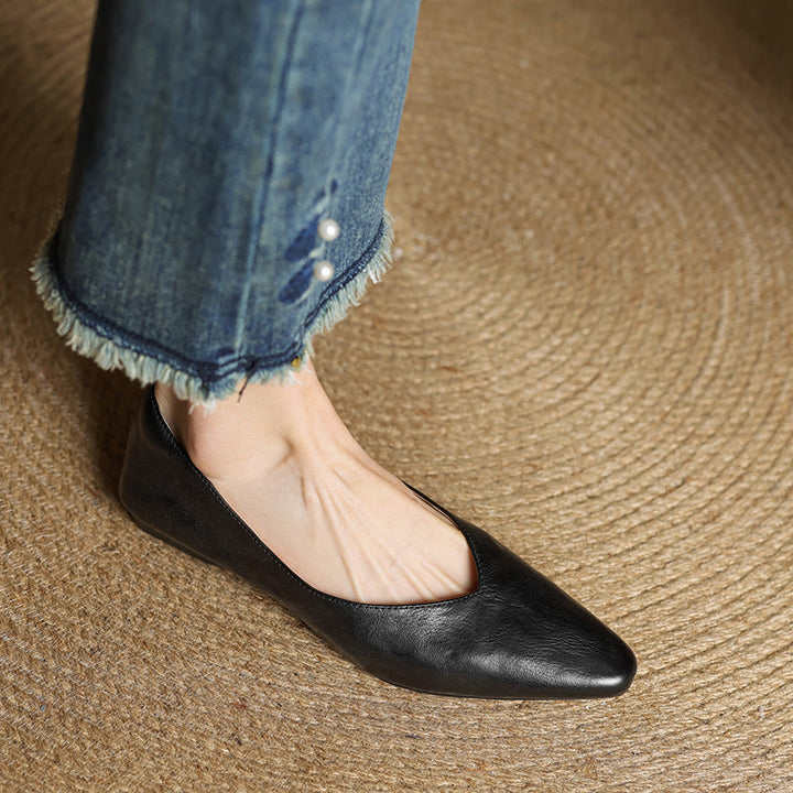 Valmir Genuine Leather Mules