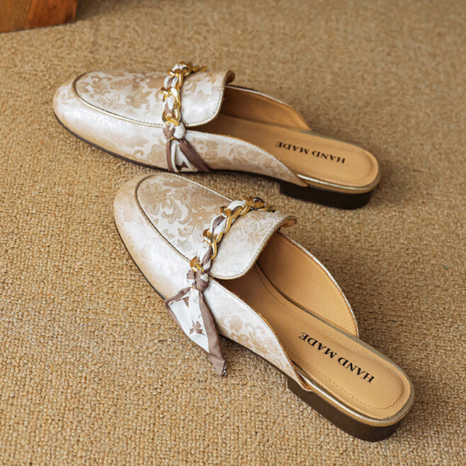Lumor Genuine Leather Mules