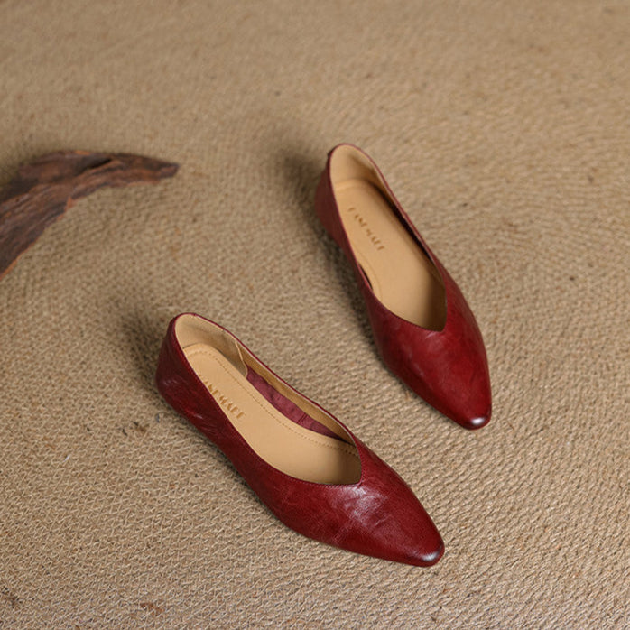 Valmir Genuine Leather Mules
