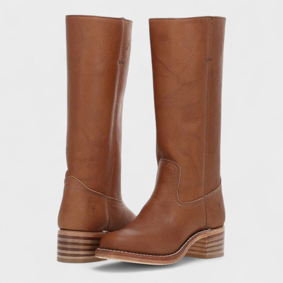 Rhonda Leather Tall Boots