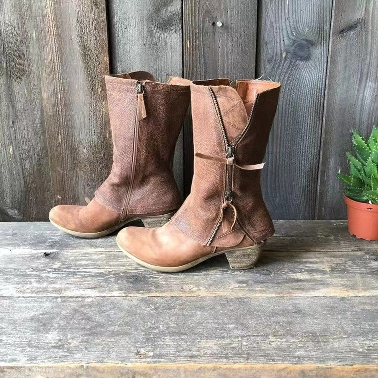Amparo Leather Fall Boots