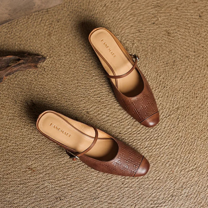 Berla Genuine Leather Mules