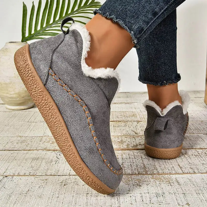 Ellis Cozy Lined Slip-On Ankle Boots