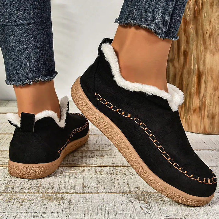 Ellis Cozy Lined Slip-On Ankle Boots