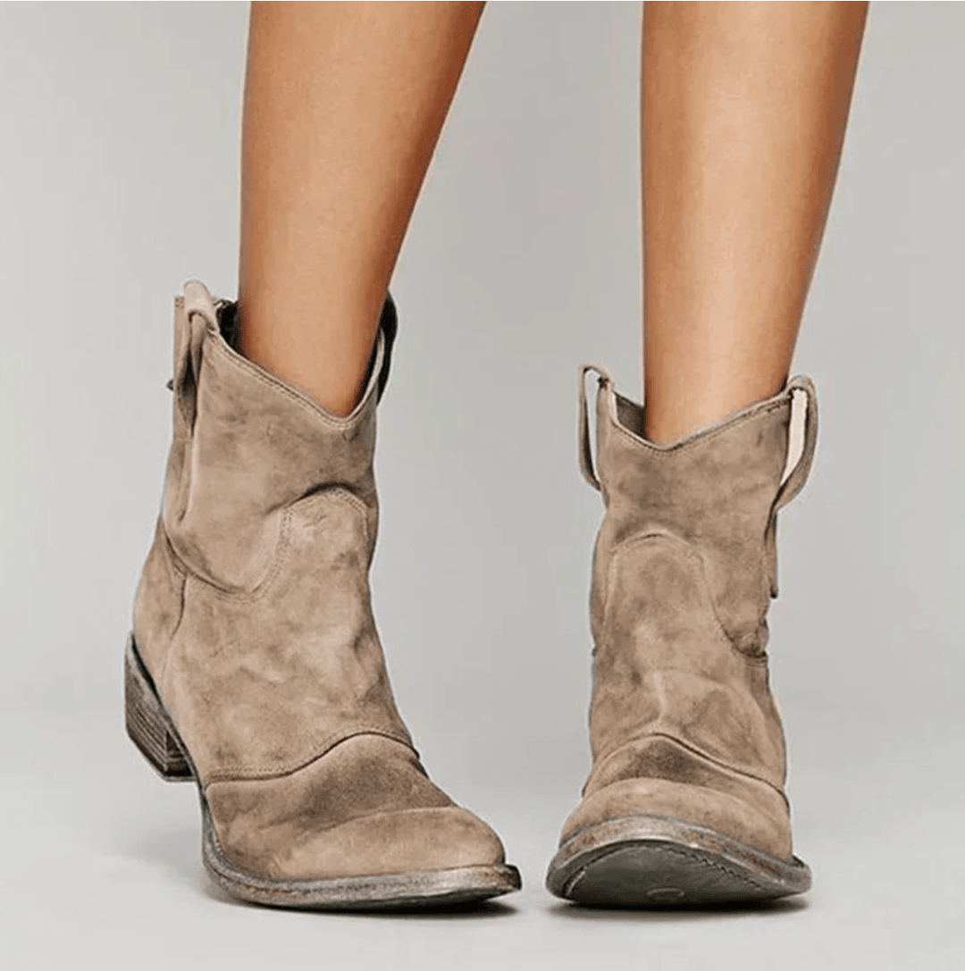 Kaitlyn | Slouch Detail Ankle Boots