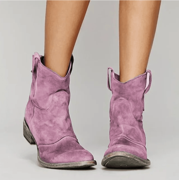 Kaitlyn | Slouch Detail Ankle Boots