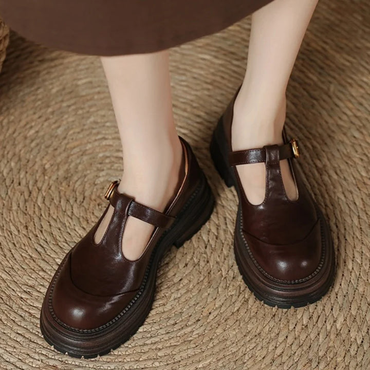 Farisse T-bar Shoes