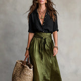 Black and Olive