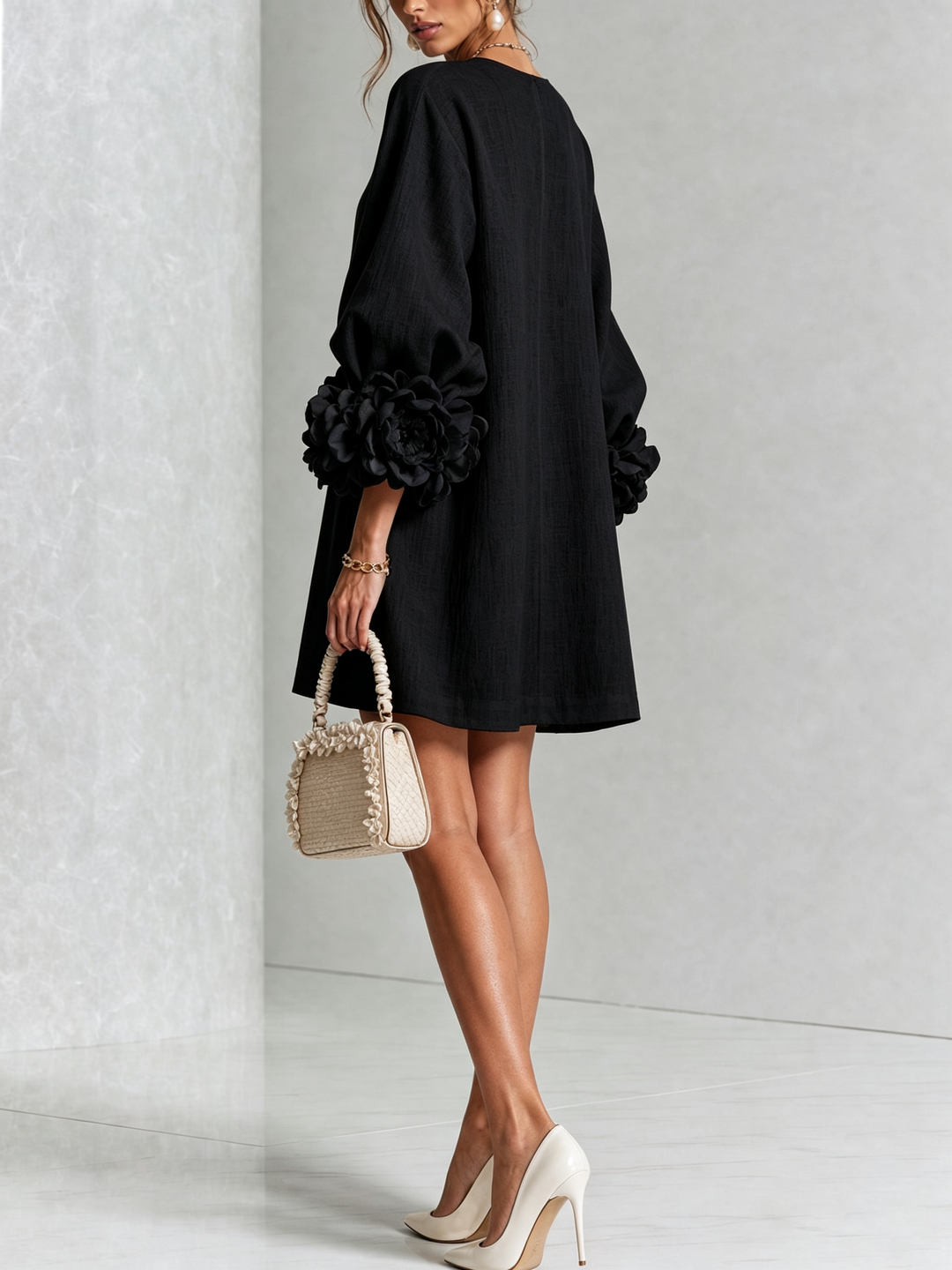 Bralow | Florence Floral Button-Down Mini Dress