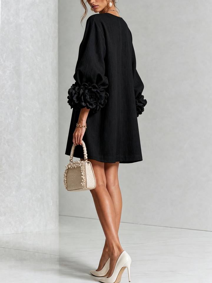 Bralow | Florence Floral Button-Down Mini Dress