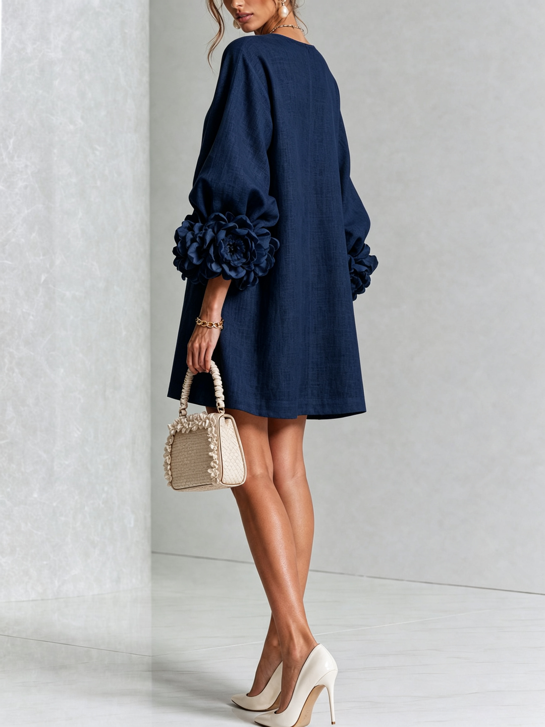 Bralow | Florence Floral Button-Down Mini Dress