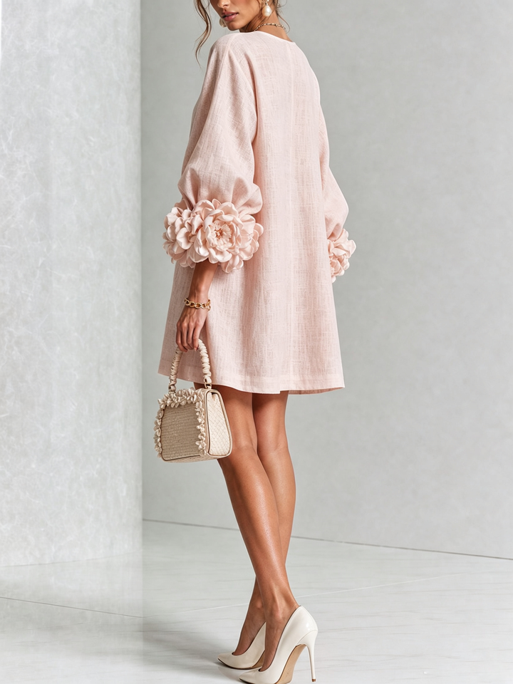 Bralow | Florence Floral Button-Down Mini Dress
