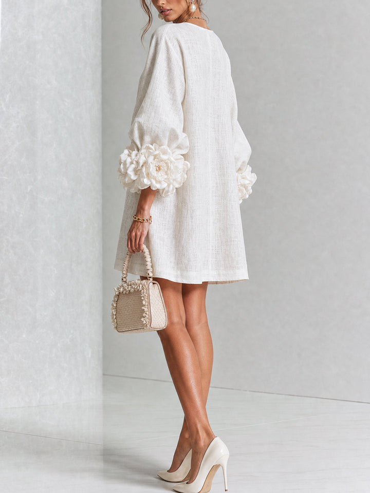 Bralow | Florence Floral Button-Down Mini Dress