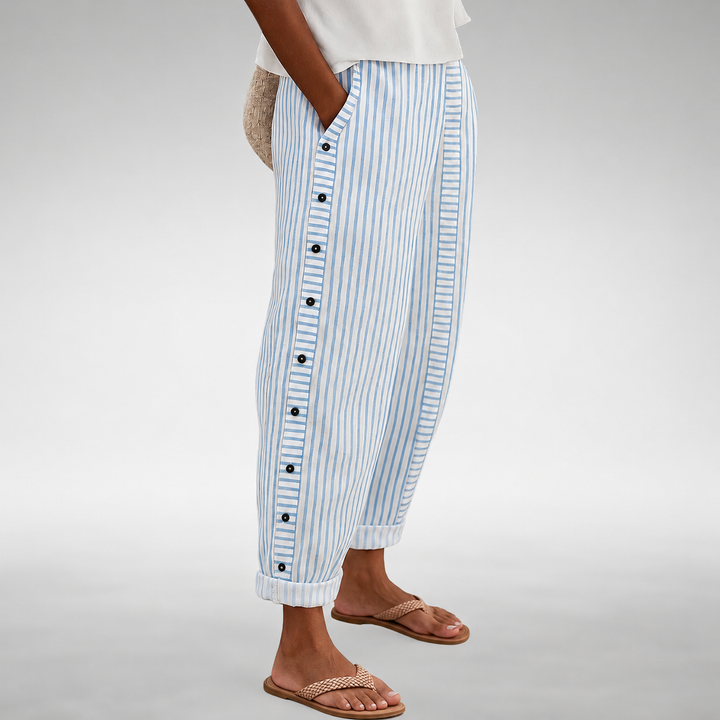 Talia Linen Comfort Pants
