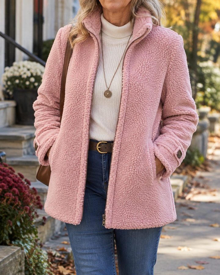 Olivia™ | Cozy Stand Collar Jacket