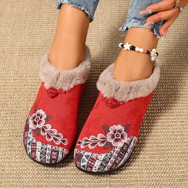 Dannelia | Comfortable Faux Fur Shoes
