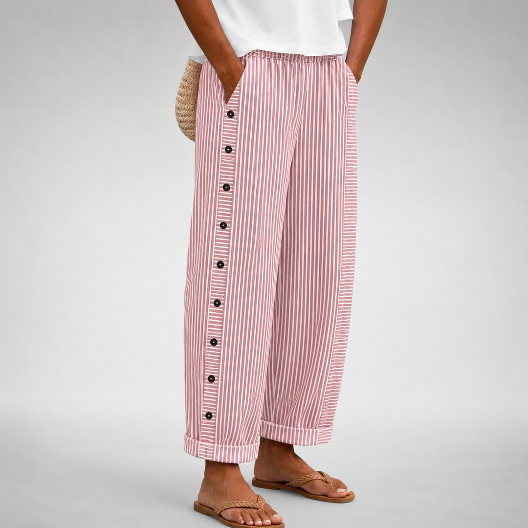 Talia Linen Comfort Pants