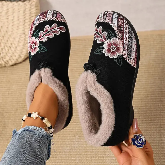Dannelia | Comfortable Faux Fur Shoes