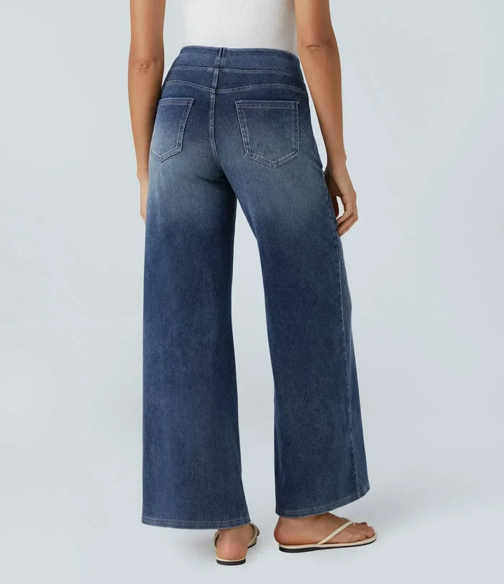 Eva | Comfortable &amp; Stretch High-Waist Trousers