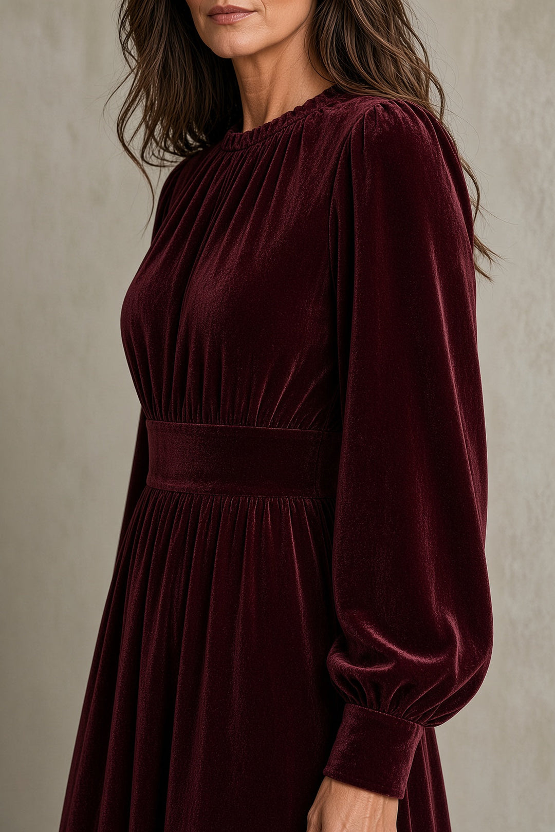 Elena Velvet Maxi Dress