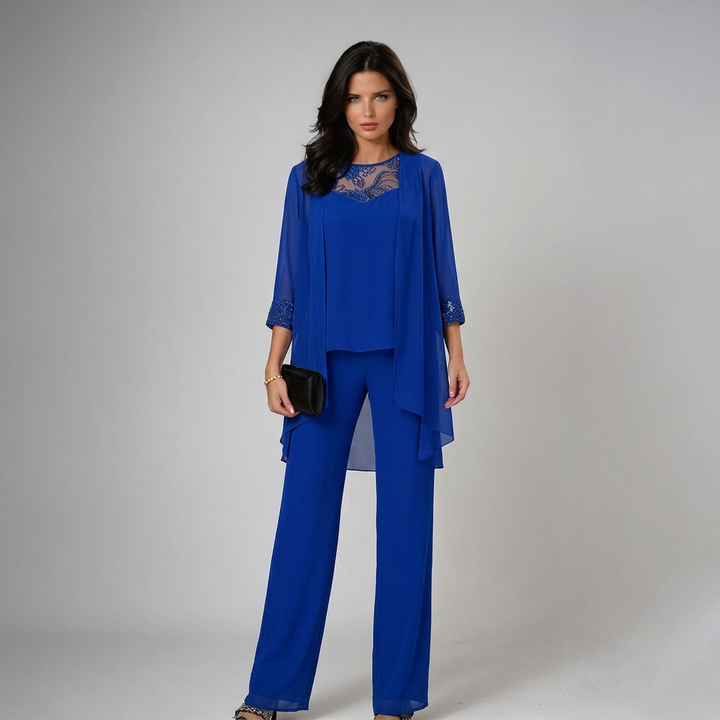 Jenna | Elegant Beaded Three-Piece Set