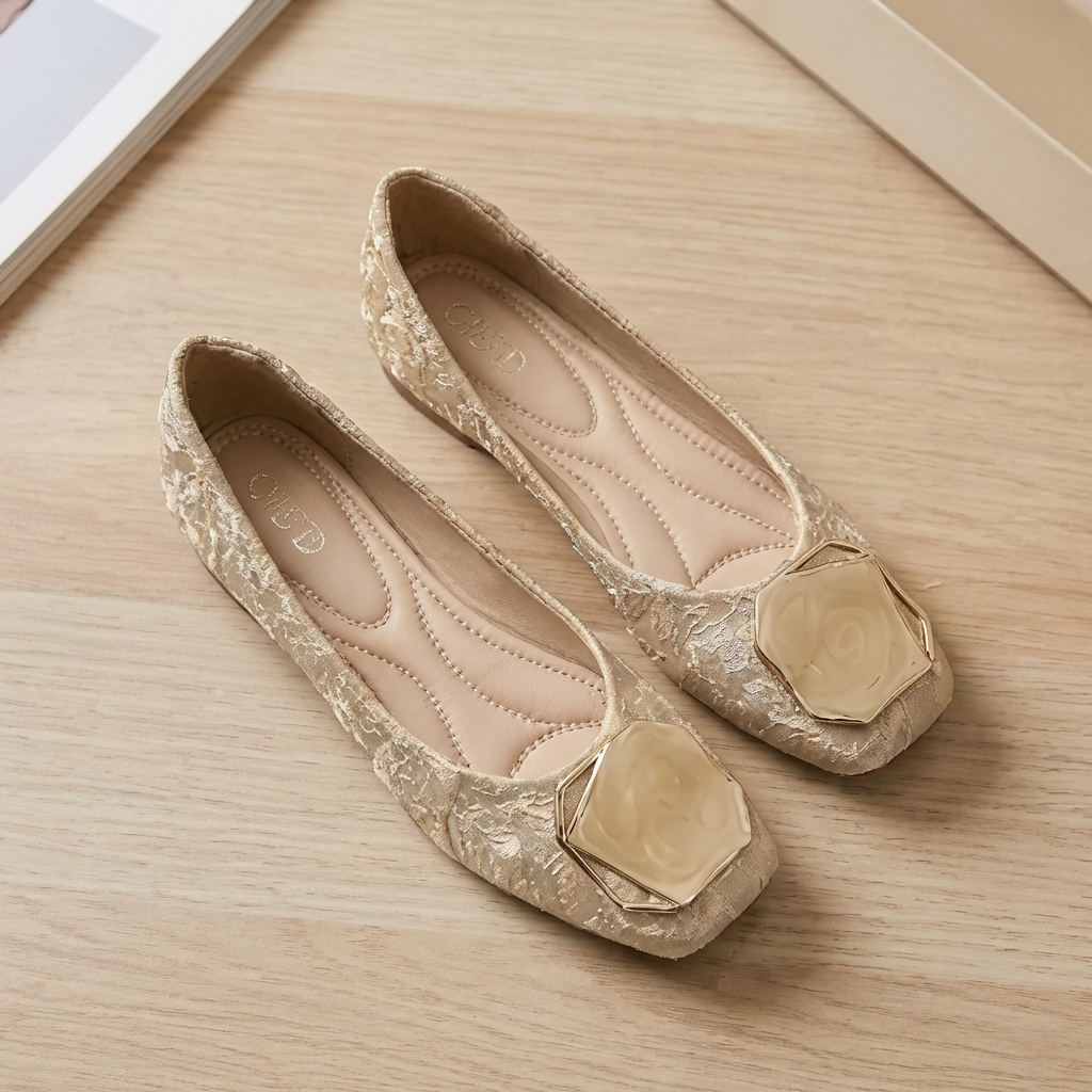 Liora Mesh Ballet Flats