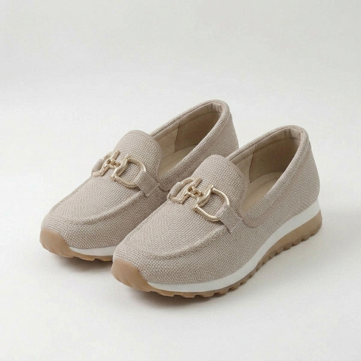 Taylor | Metallic Detail Slip On Loafers