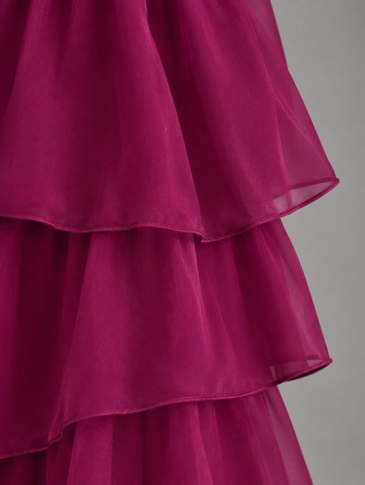 Cambria | Layered Ruffle Maxi Dress