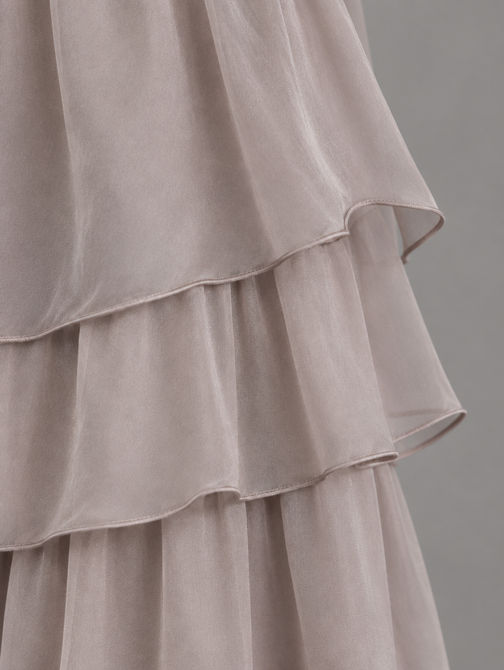 Cambria | Layered Ruffle Maxi Dress