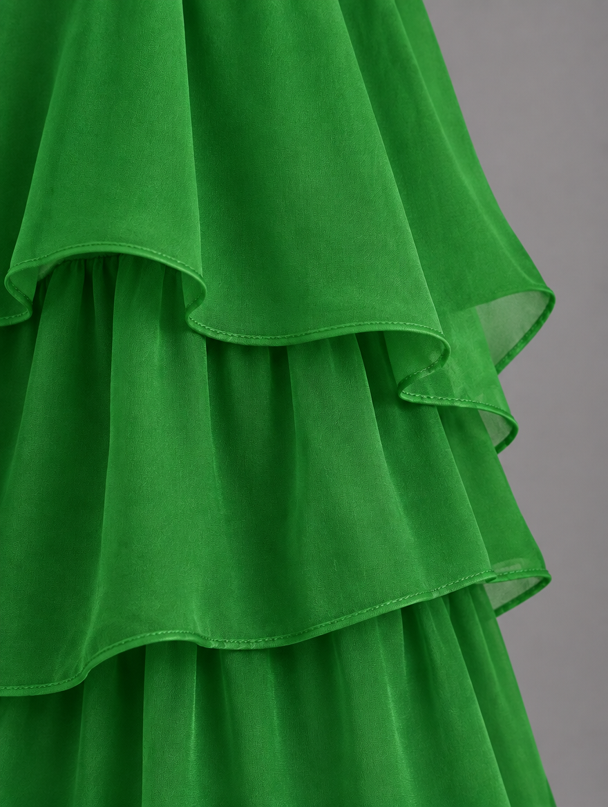 Cambria | Layered Ruffle Maxi Dress