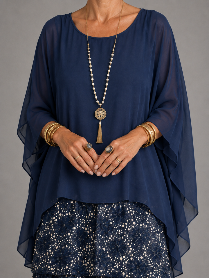 Cambria | Layered Ruffle Maxi Dress
