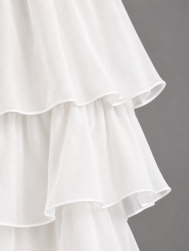 Cambria | Layered Ruffle Maxi Dress