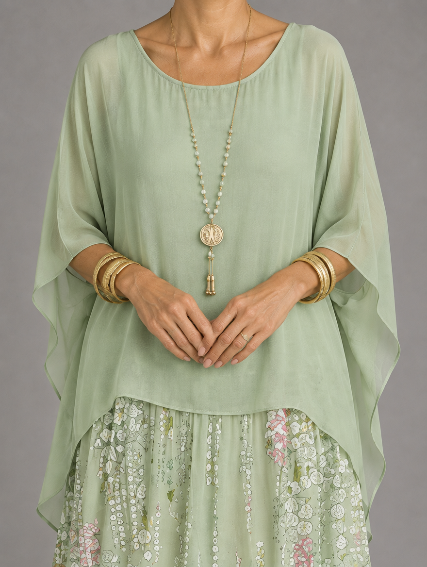 Cambria | Layered Ruffle Maxi Dress