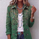 Green Paisley
